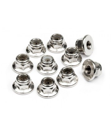 HB RACING Ecrous nylstop M3...