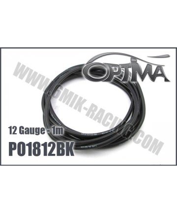 Fil silicone 1m OPTIMA 12 AWG